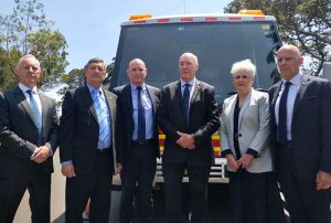 Photo of ELCA members at a press conference