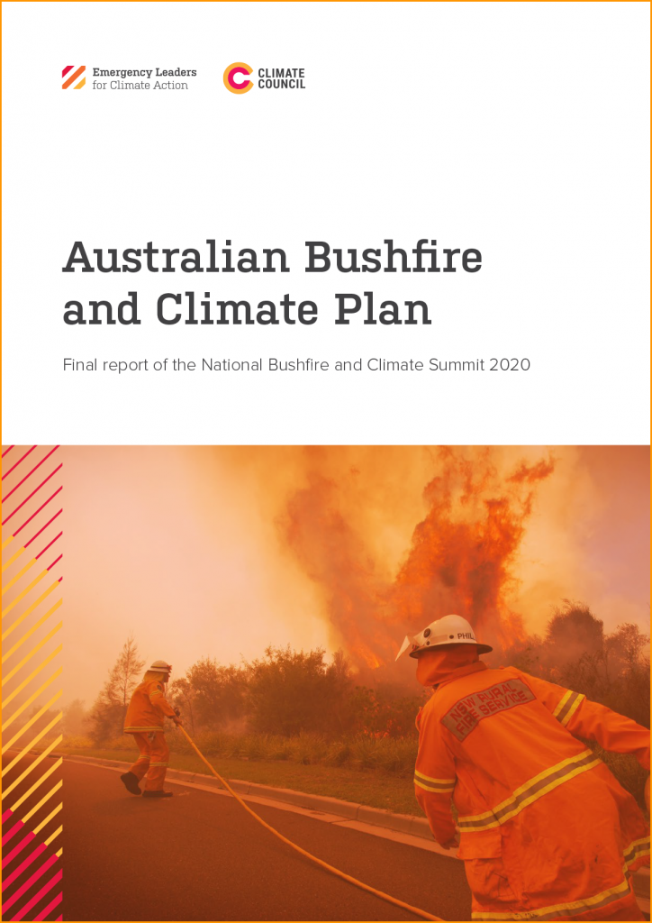 Australian Bushfire & Climate Plan Cover Image