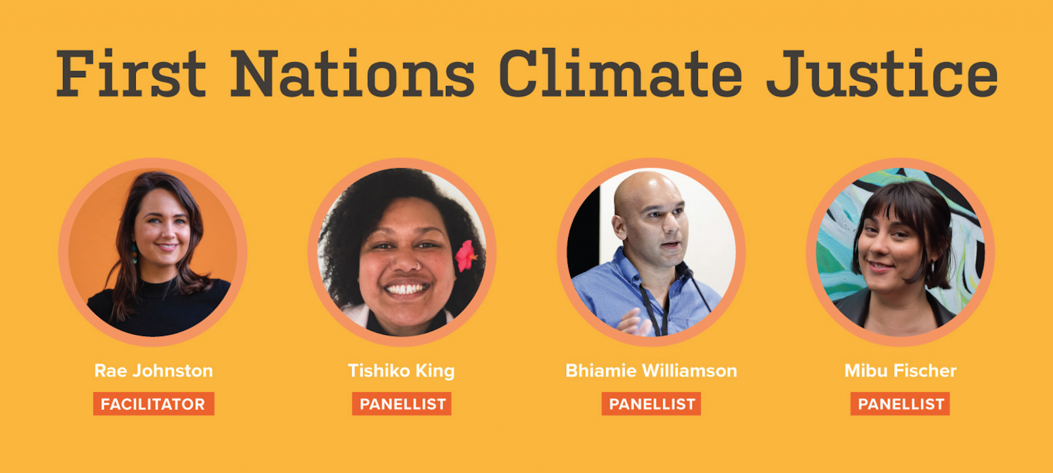 First Nations Climate Justice panel | Emergency Leaders for Climate Action